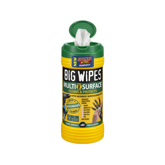 2440 BIG WIPES MULTI SURFACE PRO+ WIPES 80’S