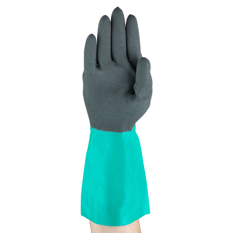 58-535B ALPHATEC CHEMICAL GLOVE ADDED GRIP EXTENDED CUFF