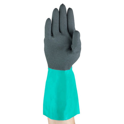 58-535B ALPHATEC CHEMICAL GLOVE ADDED GRIP EXTENDED CUFF
