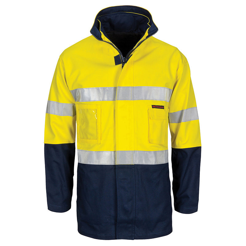 3764 DNC HI VIS 4 IN 1 JACKET WITH CSR TAPE