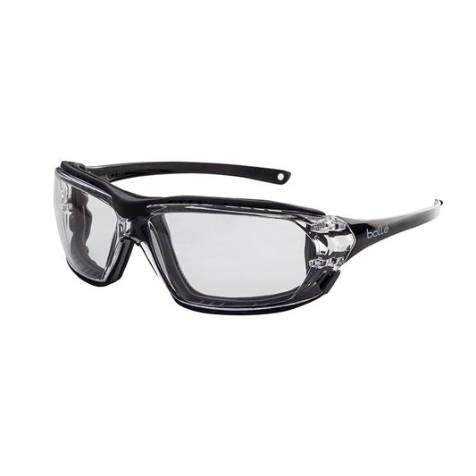 1614401PS BOLLE PRISM POSITIVE SEAL CLEAR LENS SAFETY GLASSES