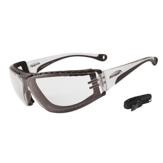 100C-SBX SCOPE SUPER BOXA SPEC WITH SEAL GASKET CLEAR SAFETY GLASSES
