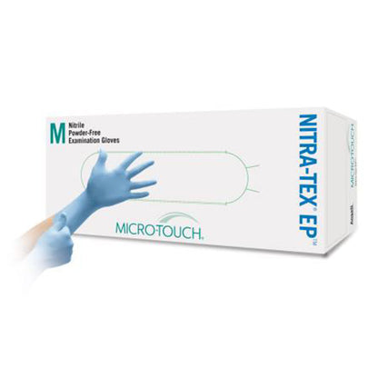 4699 ANSELL HEALTHCARE MICRO-TOUCH NITRA-TEX EP GLOVE X-SMALL BX/100