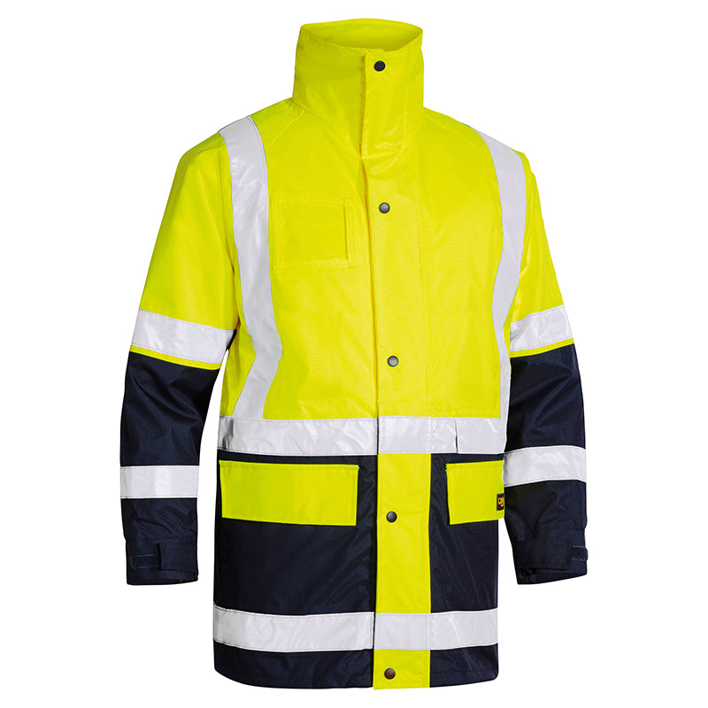 BK6975 BISLEY 5 IN 1 JACKET HV WITH REF TAPE
