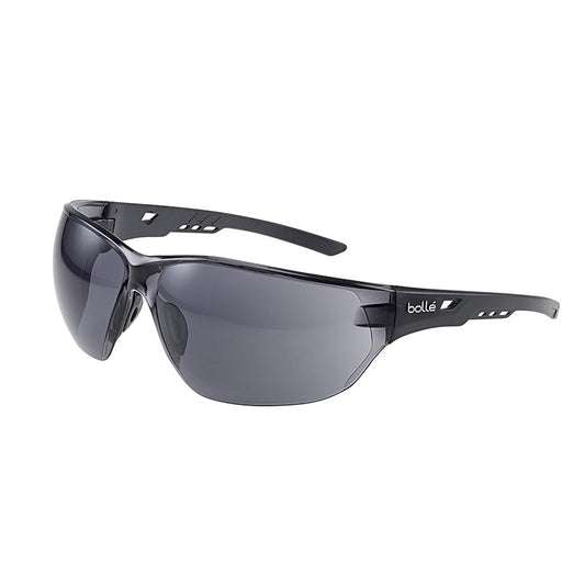 NESSPSF BOLLE NESS SMOKE ANTI-SCRATCH ANTI-FOG LENS SAFETY GLASSES