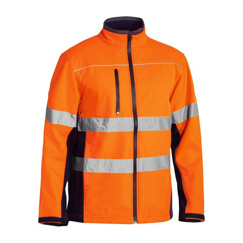 BJ6059T BISLEY SOFTSHELL JACKET WITH TAPE