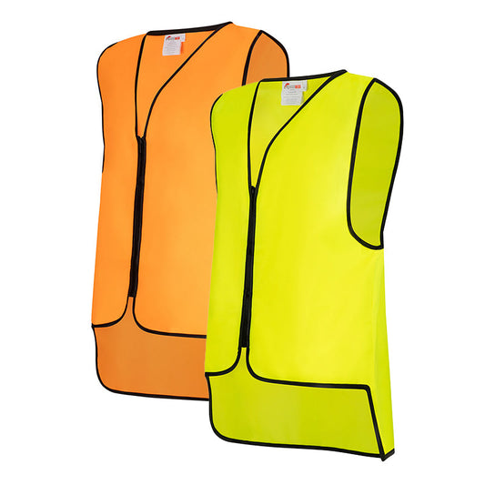 2CAP86 ARMOURWEAR ZIP CLOSURE DAY VEST WITH TAIL 100% RECYCLED POLYESTER