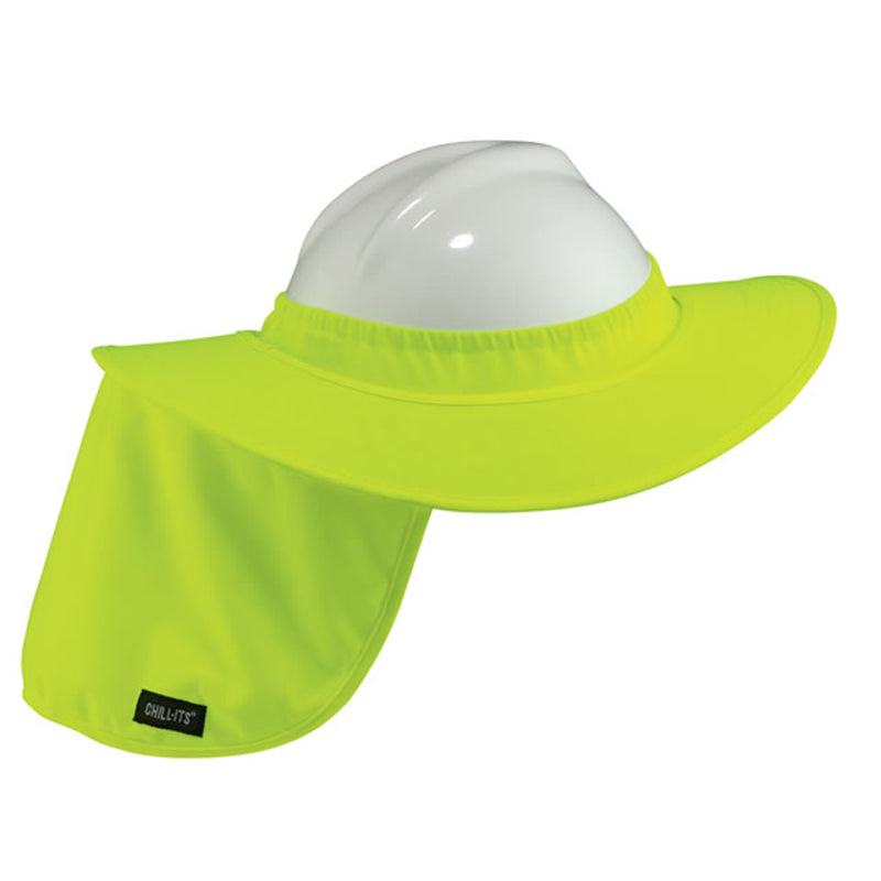 6660 CHILL-ITS HARD HAT BRIM WITH SHADE POLYBLEND