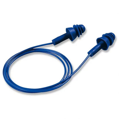 WP-DT UVEX WHISPER+ REUSABLE DETECTABLE EARPLUGS CORDED CLASS 4 22.5dB BX=50PRS