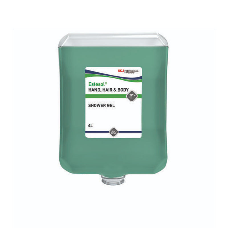 HAB4LTR DEB STOKO ESTESOL HAIR & BODY WASH 4L