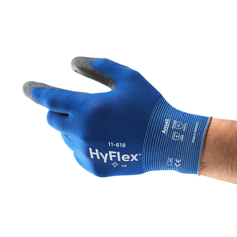 11-618 HYFLEX ULTRA THIN PU MULTI PURPOSE GLOVE