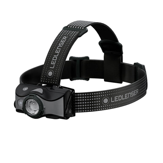 ZL501599 MH7 BLACK/GREY LEDLENSER RECHARGEABLE HEADLAMP 600 LUMENS