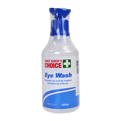 101863 (OLD 876234) BRADY EYEWASH & IRRIGATION SOLUTION WITH EYE CUP 500ml