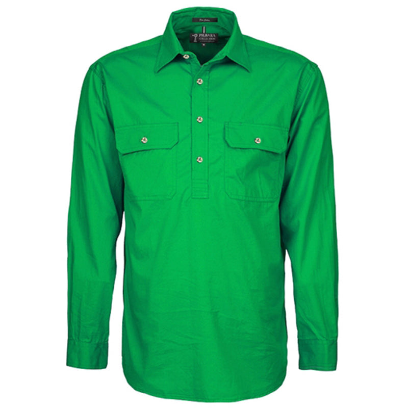 RM200CF PILBARA SHIRT MENS CLOSED FRONT LT WEIGHT