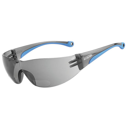 130S-1.5 SCOPE MAX VUE SMOKE +1.5 ANTI FOG ANTI SCRATCH LENS SAFETY GLASSES