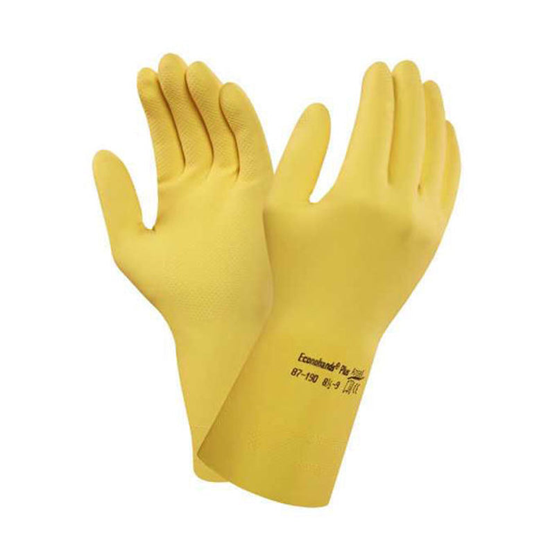 87-190 ANSELL ALPHATEC COTTON FLOCK LINING EXTRA THIN YELLOW SZ7  (OLD 87-190)