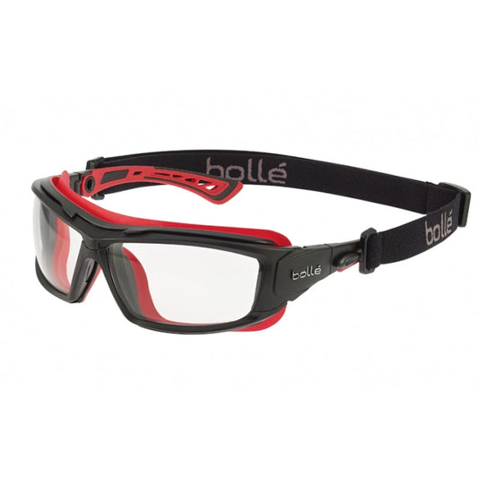 ULTIPSISO BOLLE ULTIM8 PLATINUM ANTI-SCRATCH ANTI-FOG CLEAR LENS SAFETY GOGGLES