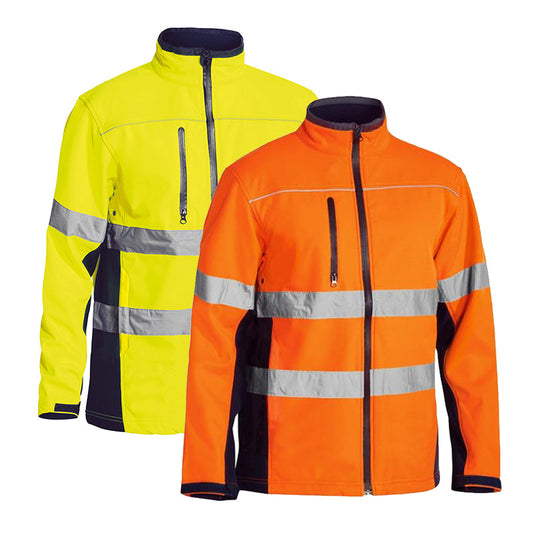 BJ6059T BISLEY SOFTSHELL JACKET WITH TAPE