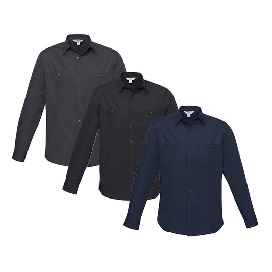 S306ML MENS BONDI SHIRT L/S