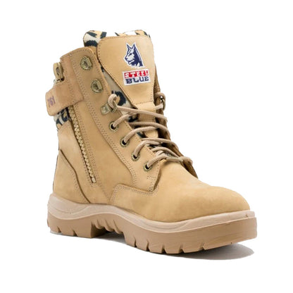 522761 STEELBLUE SOUTHERN CROSS LADIES ZIP SIDE