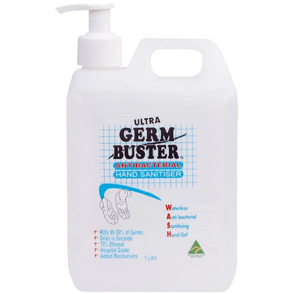GB1LP GERM BUSTER HAND SANITISER 1L PUMP PACK