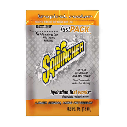 SQ0098 SQWINCHER FAST PACK TROPICAL COOLER SACHET PK=50