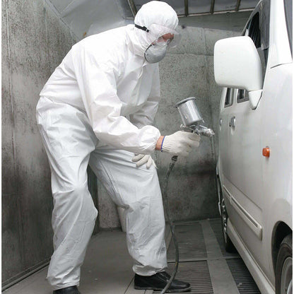 51308 RCR HAZGUARD MP5 COVERALL CE TYPE 5/6 WHITE MEDIUM