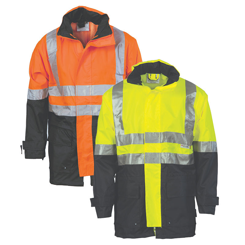 3998 DNC 6 IN 1 CONTRAST JACKET WITH CROSS BACK TAPE