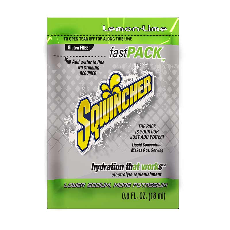 SQ0066 SQWINCHER FAST PACK SACHET LEMON/LIME PK=50
