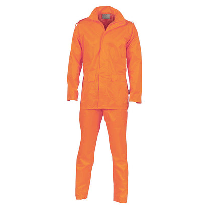 3708 DNC HI-VIS SHOWERPROOF JACKET & PANTS SET