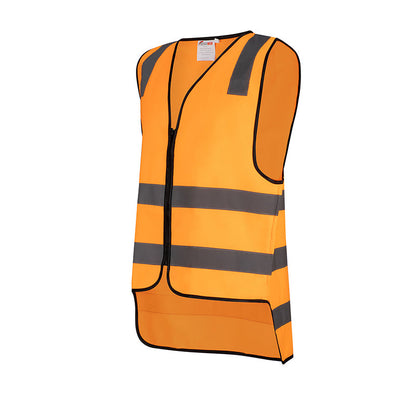 2CAP95 ARMOURWEAR D/N ZIP CLOSURE VEST WITH TAIL 3 HOOPS VR STYLE 100% RECYCLED POLYESTER