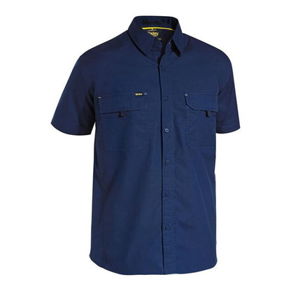 BS1414 BISLEY AIRFLOW RIPSTOP MENS SHORT SLEEVE SHIRT