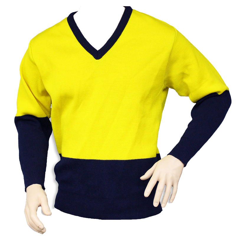 V26 INTERKNIT 100% WOOL  VNECK JUMPER