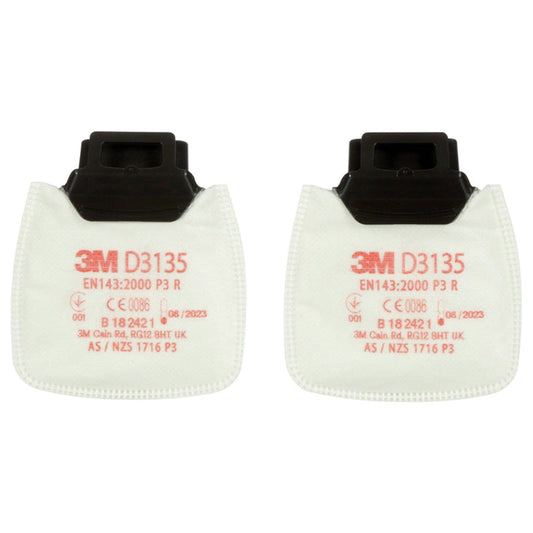 D3135 3M SECURE CLICK PARTICULATE FILTER P3 PAIR