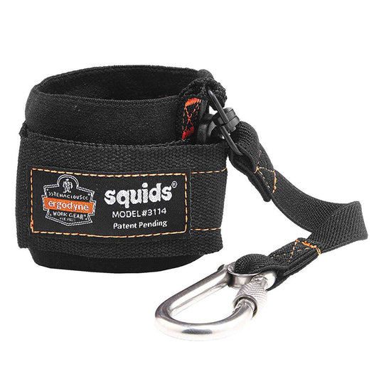 19056 SQUIDS 3114 PULL-ON WRIST LANYARD WITH CARABINER 1.4KG
