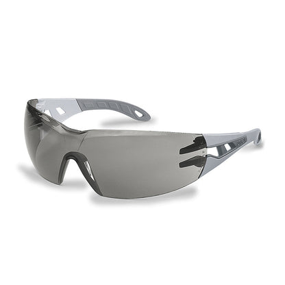 9192-311 UVEX PHEOS GREY/GREY FRAME DARK GREY THS LENS SAFETY GLASSES