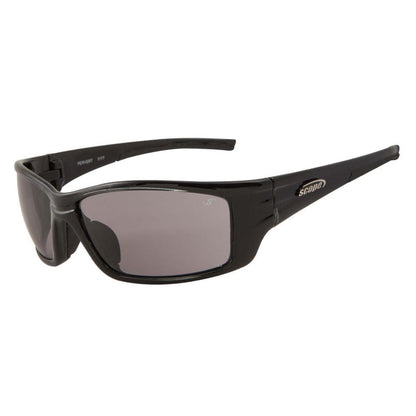 800BS SCOPE SPY CRYSTAL BLACK FRAME SMOKE ANTI FOG LENS SAFETY GLASSES