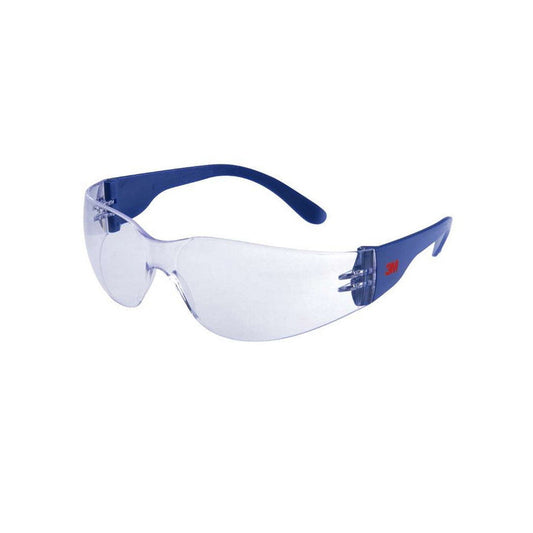 2720-00000-100AS 3M BLUE FRAME CLEAR A/F LENS SAFETY GLASSES