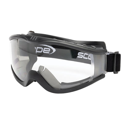 210C SCOPE CLEAR ANTI FOG ANTI SCRATCH LENS SAFETY GOGGLES