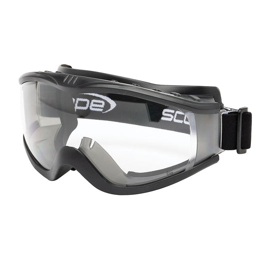 210C SCOPE CLEAR ANTI FOG ANTI SCRATCH LENS SAFETY GOGGLES
