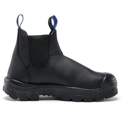 332101 STEELBLUE HOBART ELASTIC SIDE BOOT + BUMP CAP