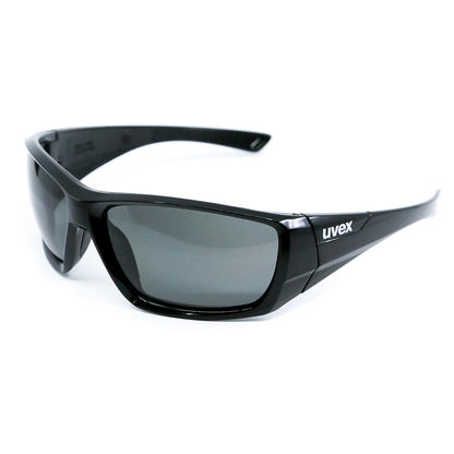 9101-093 UVEX OCEANIA BLACK FRAME POLARISED SAFETY GLASSES