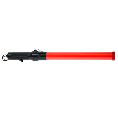 TB412RD VISION SAFE LED TRAFFIC BATON 55cm “D” BATTERY OPERATED – RED