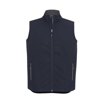 J404M GENEVA MENS VEST POLY SHELL FLEECE LINING