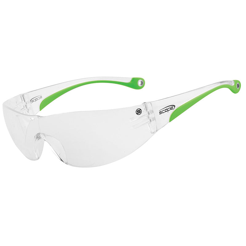 130C-2.0 SCOPE MAX VUE CLEAR +2.0 ANTI FOG ANTI SCRATCH LENS SAFETY GLASSES
