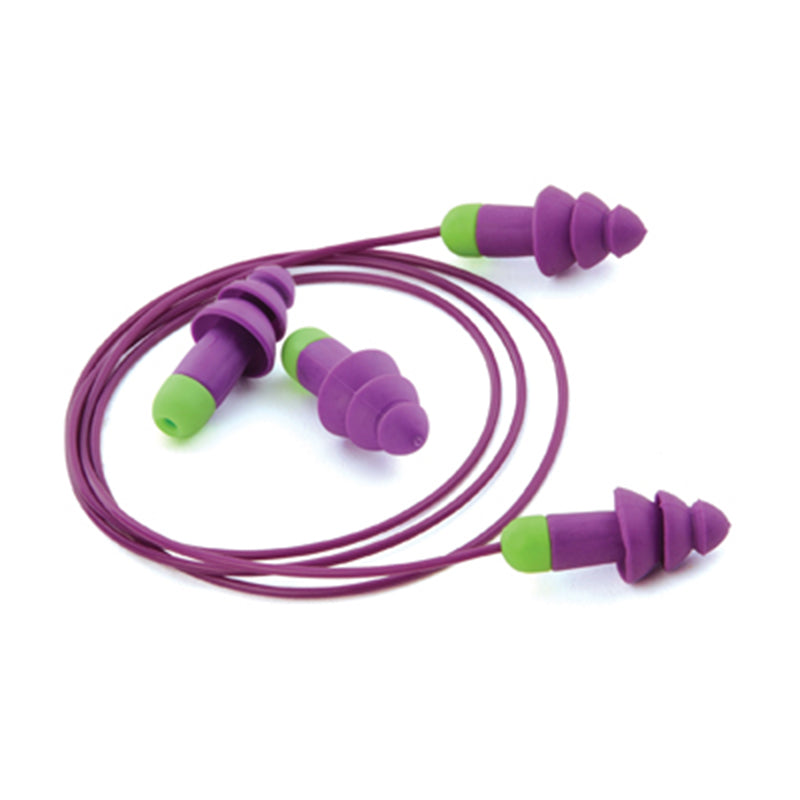 6405 MOLDEX ROCKETS REUSABLE EARPLUGS CORDED 27dB 50PR