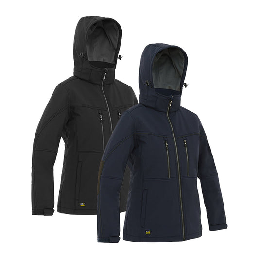 BJL6570 BISLEY LADIES FLX & MOVE HOODED SOFT SHELL JACKET
