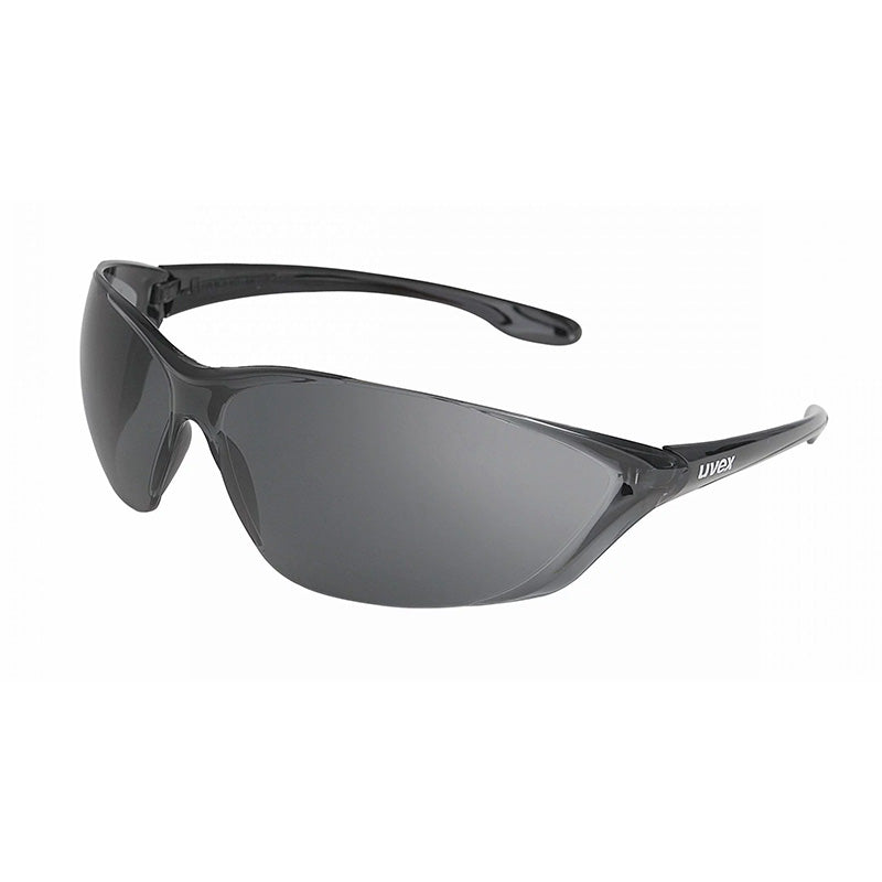 9101-051 UVEX TT HUNTER BLACK FRAME GREY 14% LENS SAFETY GLASSES