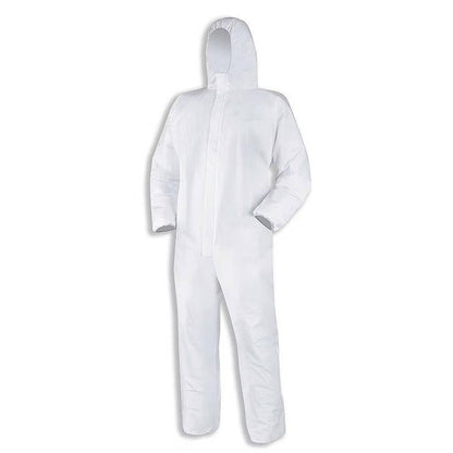 51311 RCR HAZGUARD MP5 COVERALL CE TYPE 5/6 WHITE 2XLARGE