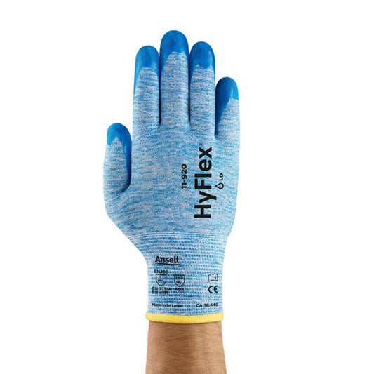 11-920 HYFLEX GRIP WITH NITRILE PALM COAT